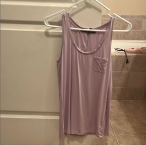 White House Black Market lavender Tank Top